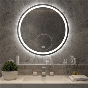 Lampe de miroir de salle de bain à LED ronde Ariel